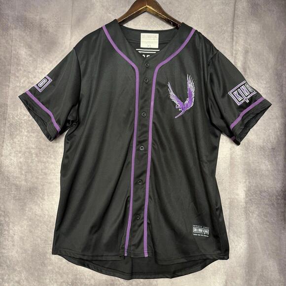 Other - Sullivan King Demented Baseball Jersey Black Purple XX 2020 EDM Rage Size XL